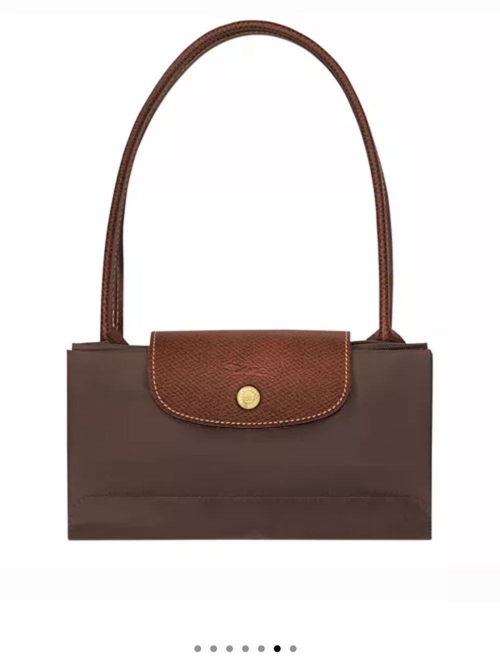 Longchamp Brown Large Tote Bag - Picture 3 of 8